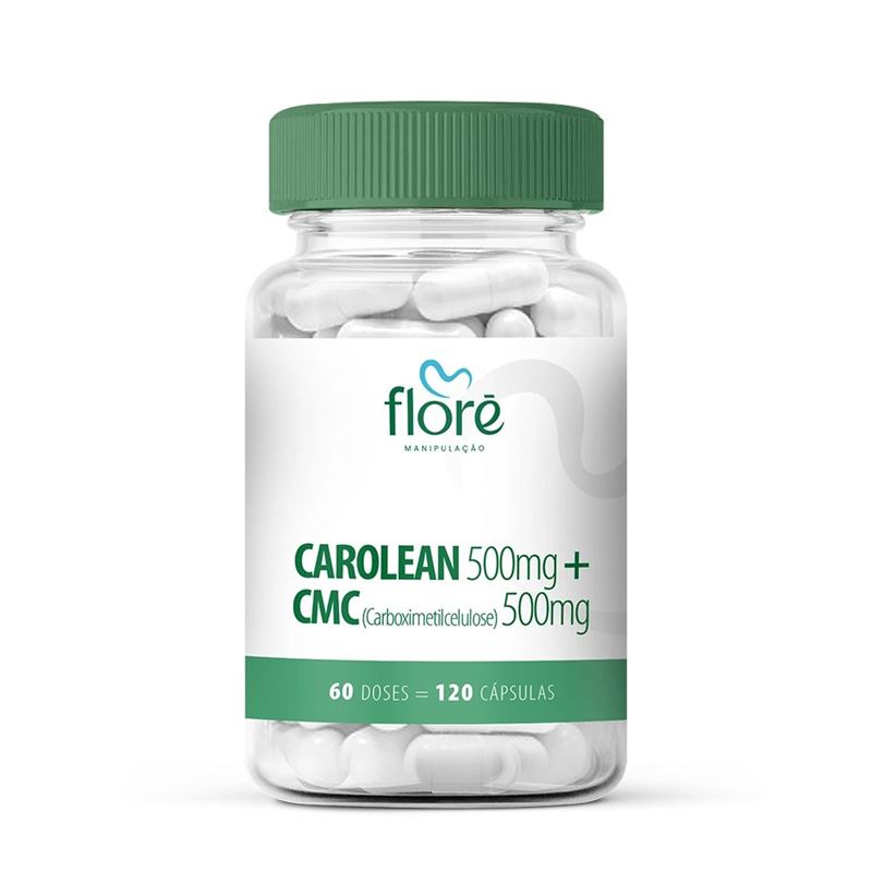 Carolean 500mg + CMC (Carboximetilcelulose) 500mg em Cápsulas