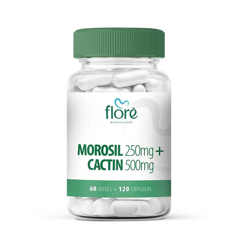 Morosil 250mg + Cactin 500mg em Cápsulas