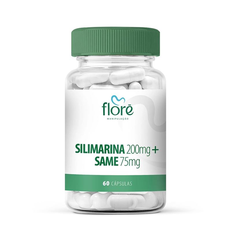 Silimarina 200mg + Same 75mg em Cápsulas