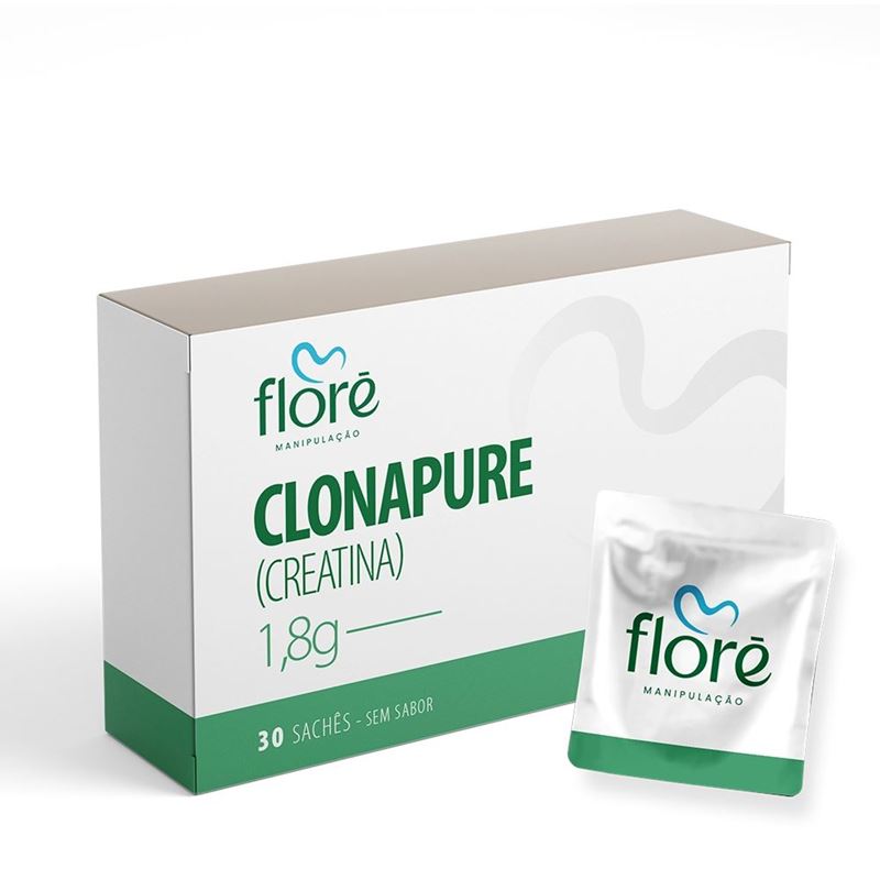 Clonapure (Creatina) 1,8g 30 Sachês