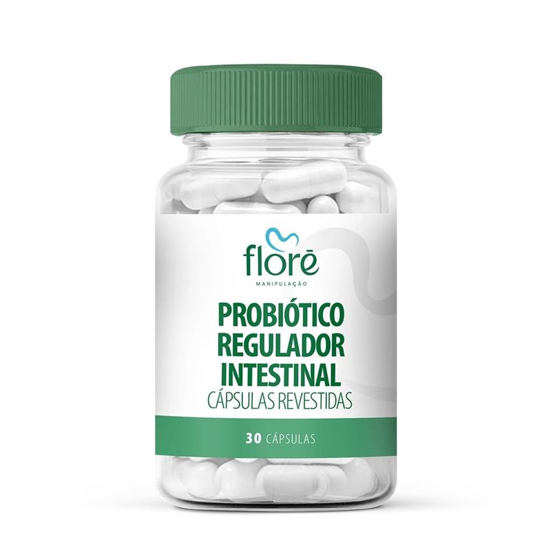 Probiótico Regulador Intestinal - Cápsulas Revestidas em Cápsulas
