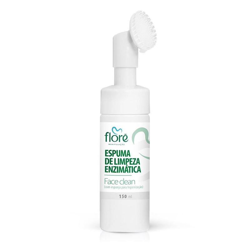 Espuma de Limpeza Enzimática - Face Clean (com esponja para higienização) 150ml