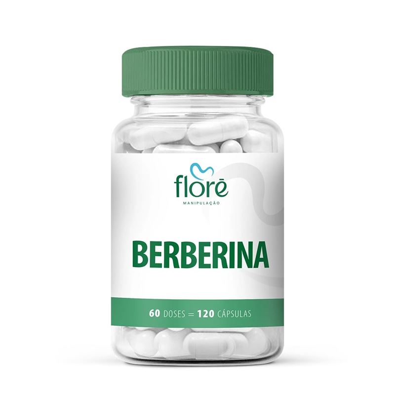 Berberina 500mg em Cápsulas
