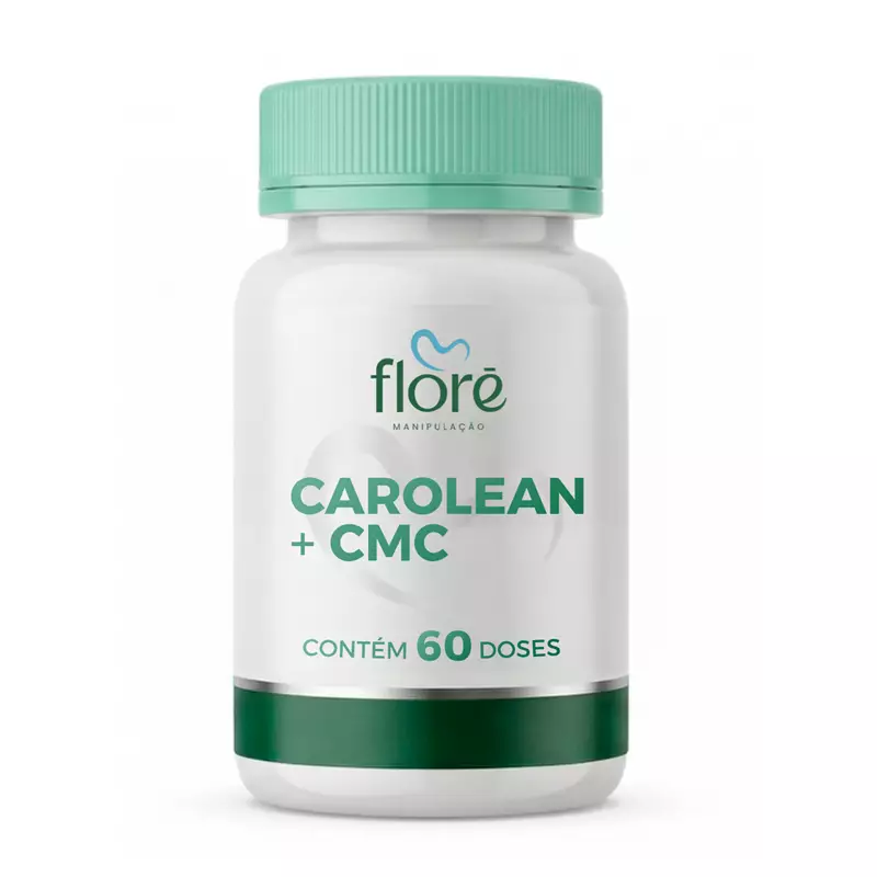 Carolean 500mg + Carboximetilcelulose 500mg | 120 cápsulas � 60 doses