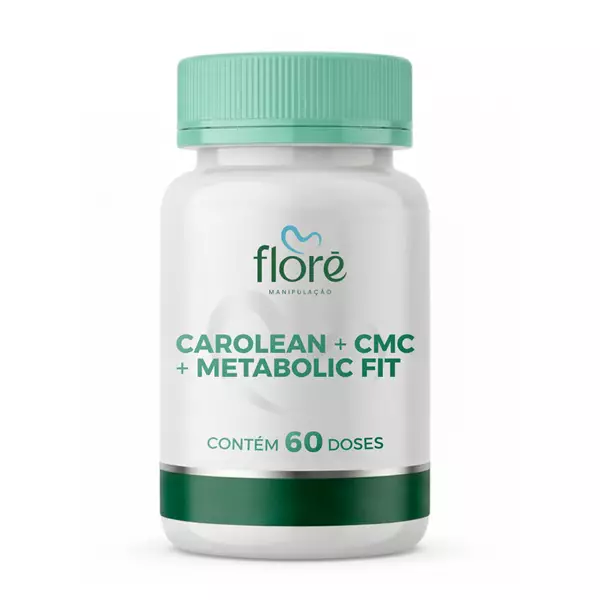 Carolean 500mg + Carboximetilcelulose 500mg + Extrato de Aframomum melegueta 20mg | 60 doses