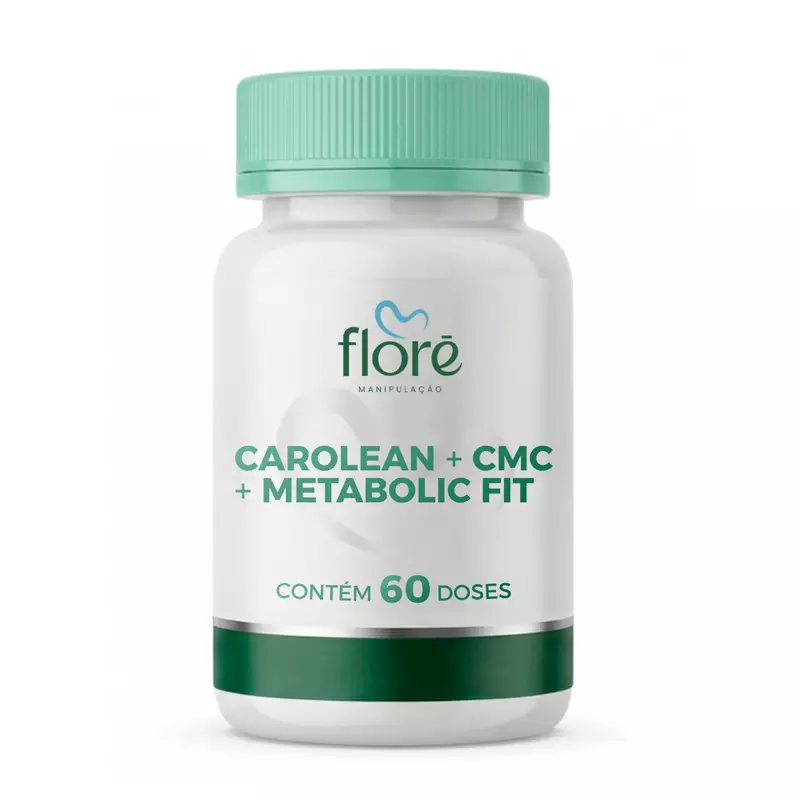 Carolean 500mg + Carboximetilcelulose 500mg + Extrato de Aframomum melegueta 20mg | 60 doses