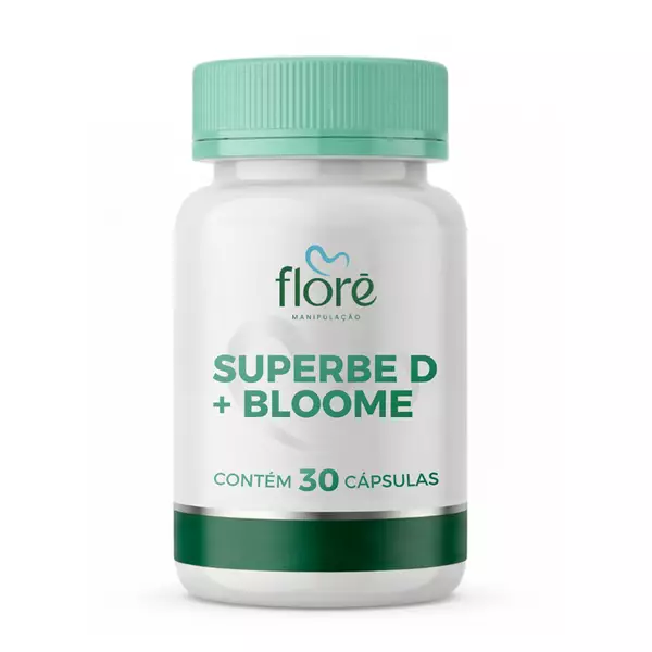 Bloomé 250mg + SuperBe D 25mg | 30 cápsulas