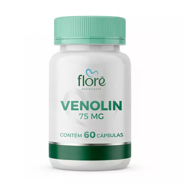Venolin 75mg | Extrato de Ruscus aculeatus | 60 cápsulas