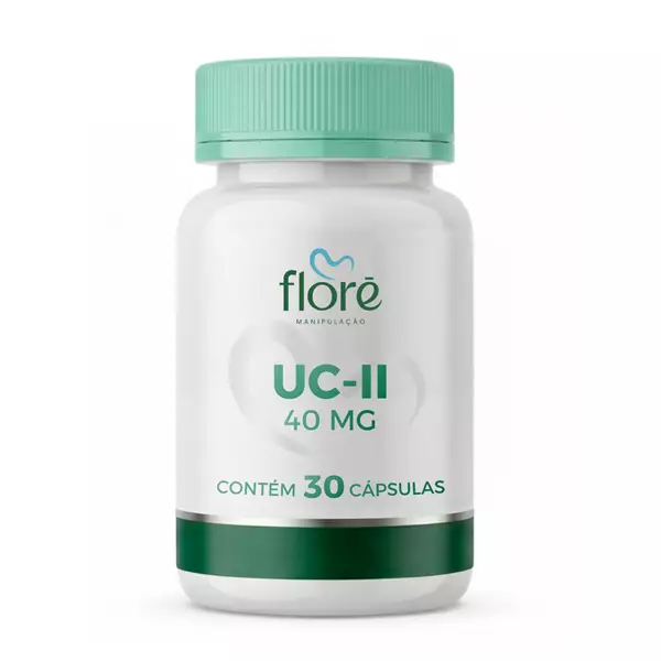 UC-II 40mg | Colágeno Tipo II Não Desnaturado | 30 cápsulas