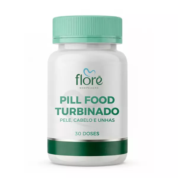 Pill Food Super Turbinado | Pele, Cabelos e Unhas | 30 doses