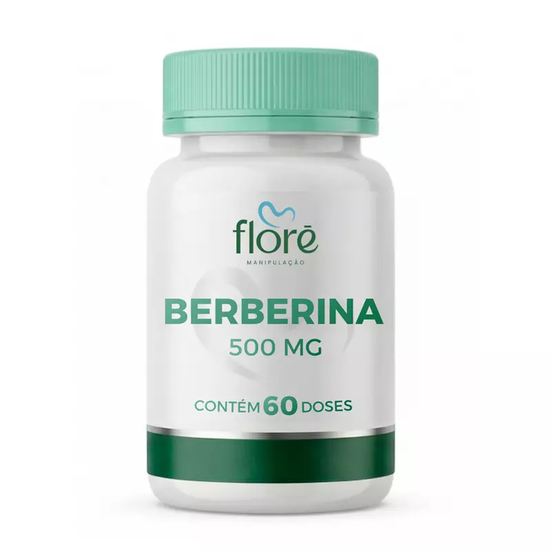 Berberina 500mg | 60 cápsulas � 30 doses