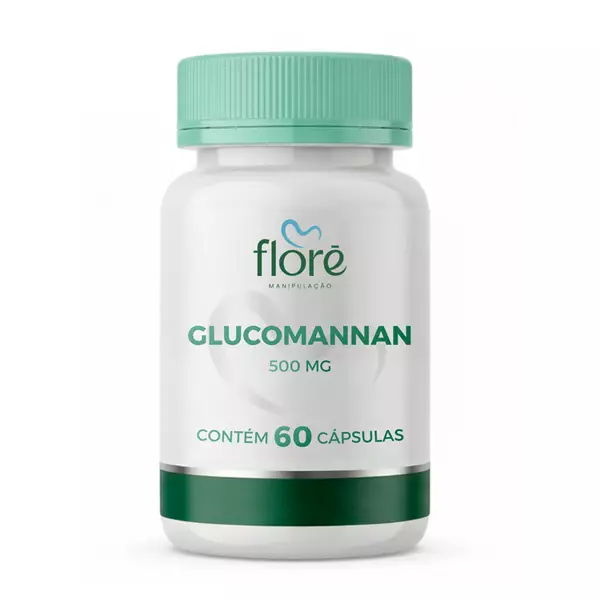 Glucomannan 500mg | 60 cápsulas