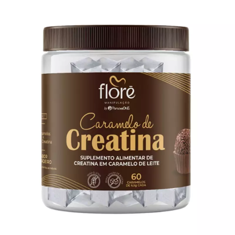 CARAMELO CREATINA BRIGADEIRO 60UN 